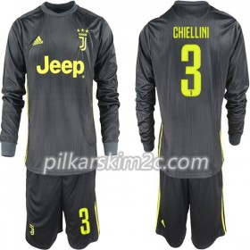 Koszulka Juventus Giorgio Chiellini 3 Dziecięca Trzeciej 2018-2019 - Koszulki Piłkarskie(L/S)